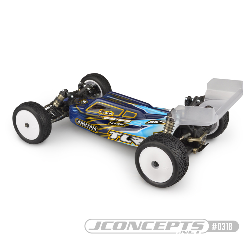 JConcepts S2 - TLR 22 4.0 body w/ Aero Wing - Click Image to Close