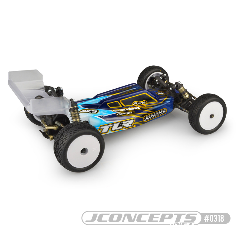 JConcepts S2 - TLR 22 4.0 body w/ Aero Wing -- Light-weight