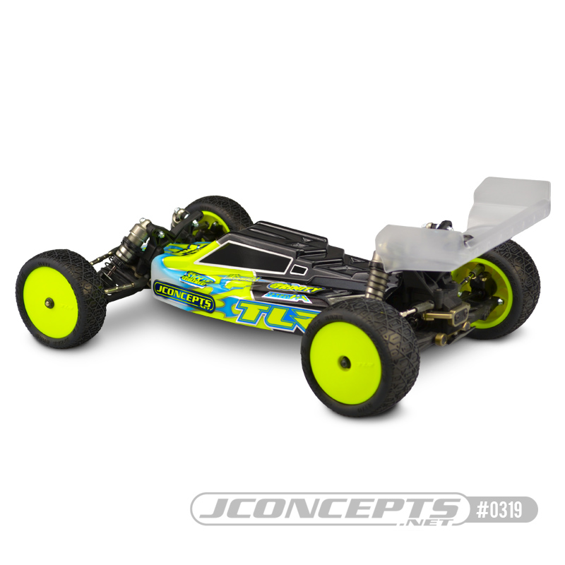 JConcepts F2 - TLR 22 4.0 body w/ Aero S-Type wing