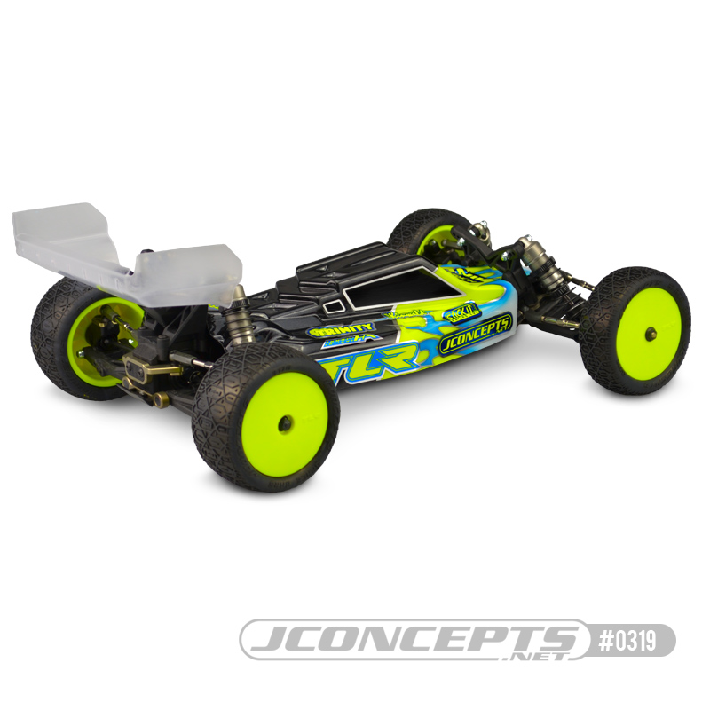 JConcepts F2 - TLR 22 4.0 body w/ Aero S-Type wing - Click Image to Close