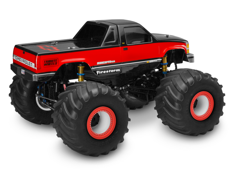 JConcepts 1988 Chevy Silverado Monster Truck Body - Click Image to Close