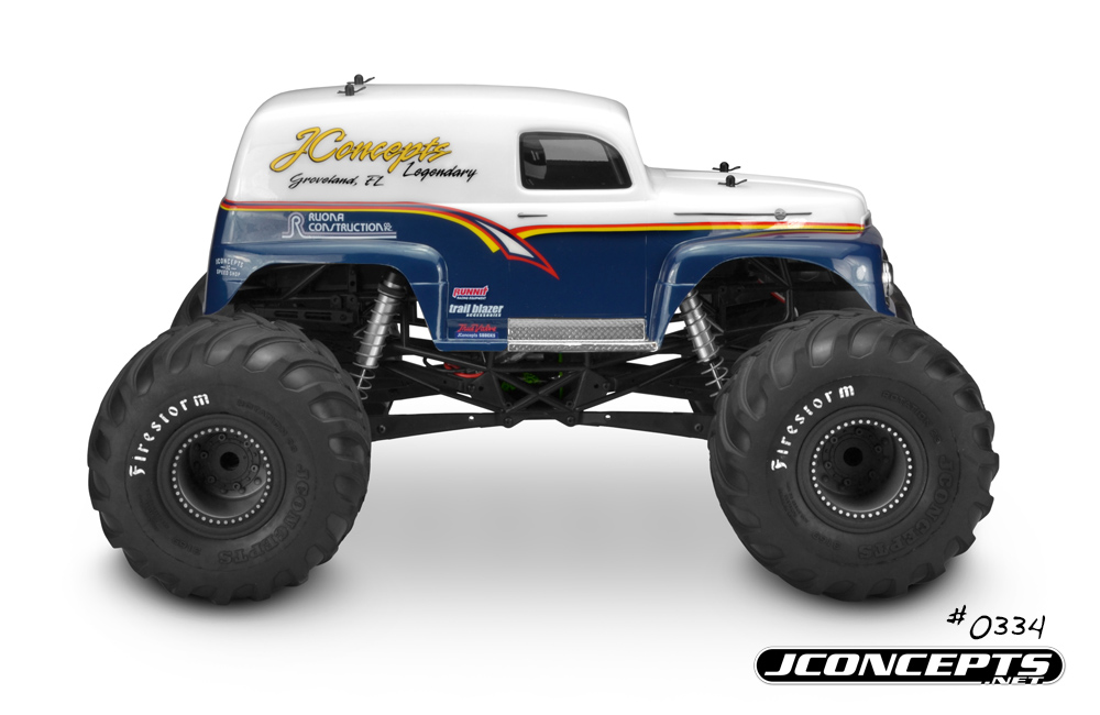 JConcepts 1951 Ford Panel truck "Grandma" - Click Image to Close