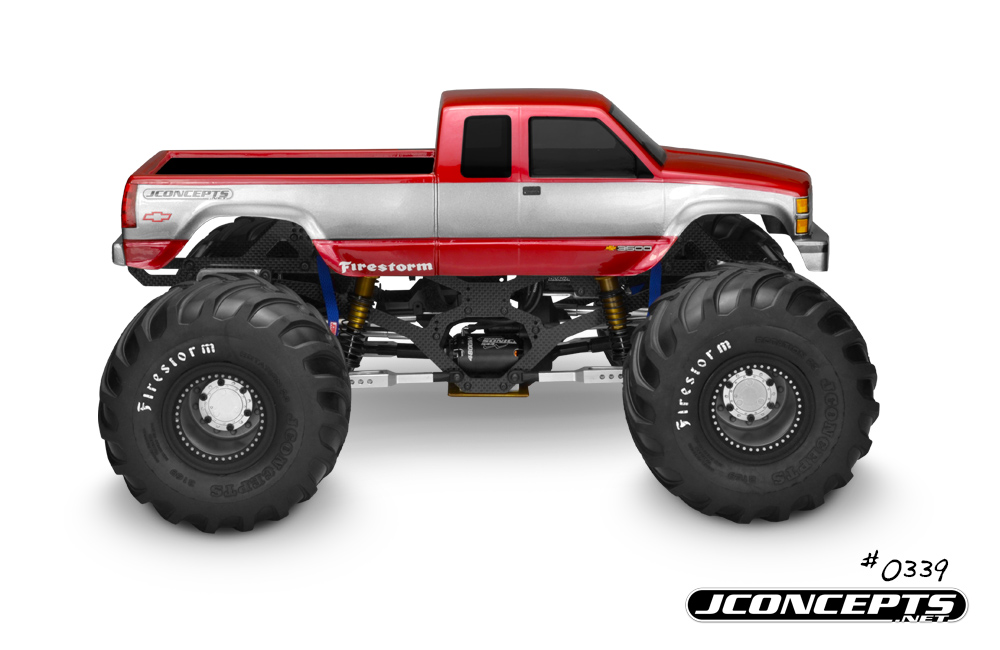 JConcepts 1988 Chevy Silverado Extended Cab, MT Body - Click Image to Close