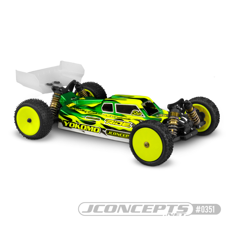 JConcepts S1 - Yokomo YZ4-SF body w/ Aero wing