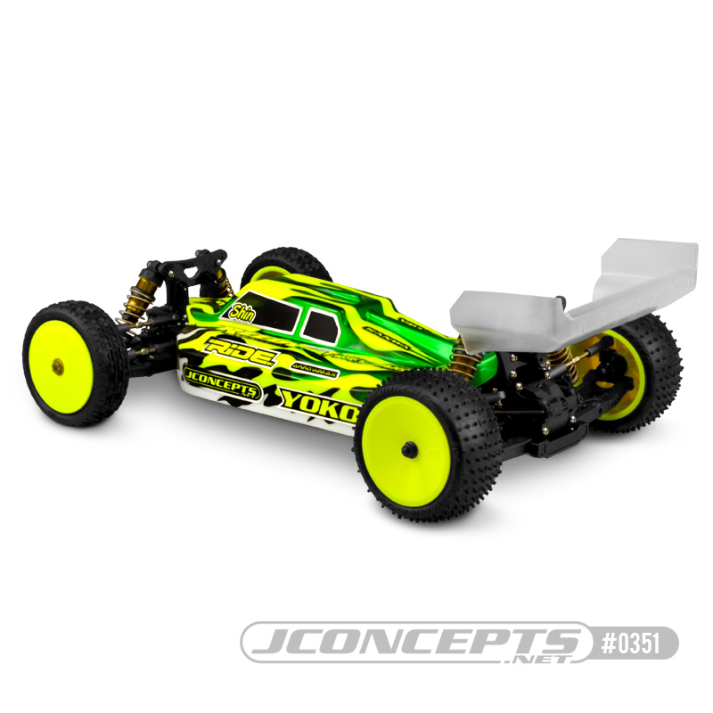 JConcepts S1 - Yokomo YZ4-SF body w/ Aero wing