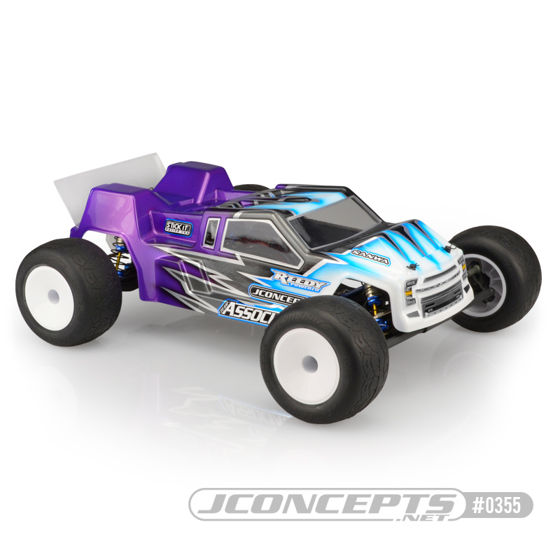 JConcepts F2 - T6.4 Finnisher body w/ rear spoiler - Click Image to Close