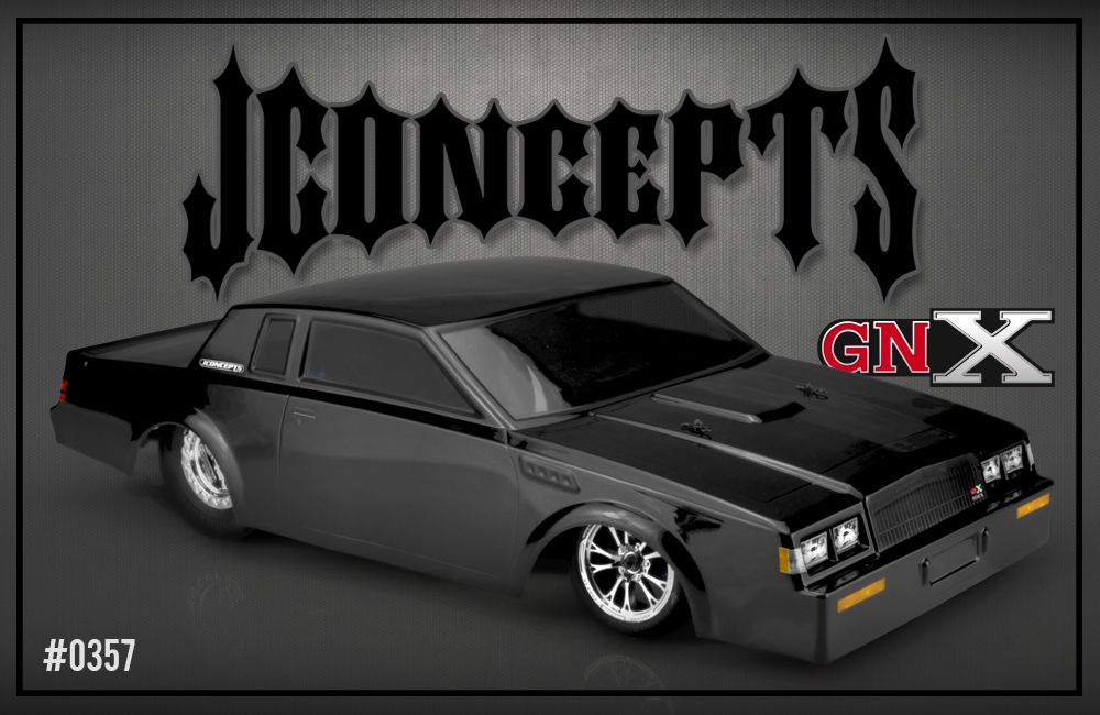 JConcepts 1987 Buick Grand National, Street Eliminator body - Click Image to Close