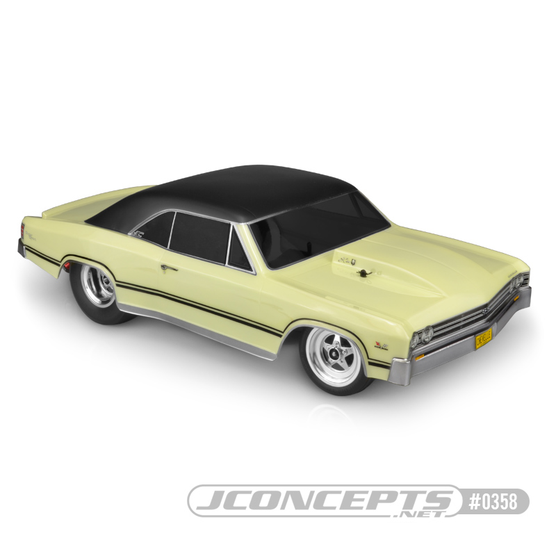 JConcepts 1967 Chevy Chevelle - 10.75" width & 13" wheelbase