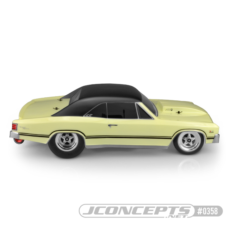JConcepts 1967 Chevy Chevelle - 10.75" width & 13" wheelbase
