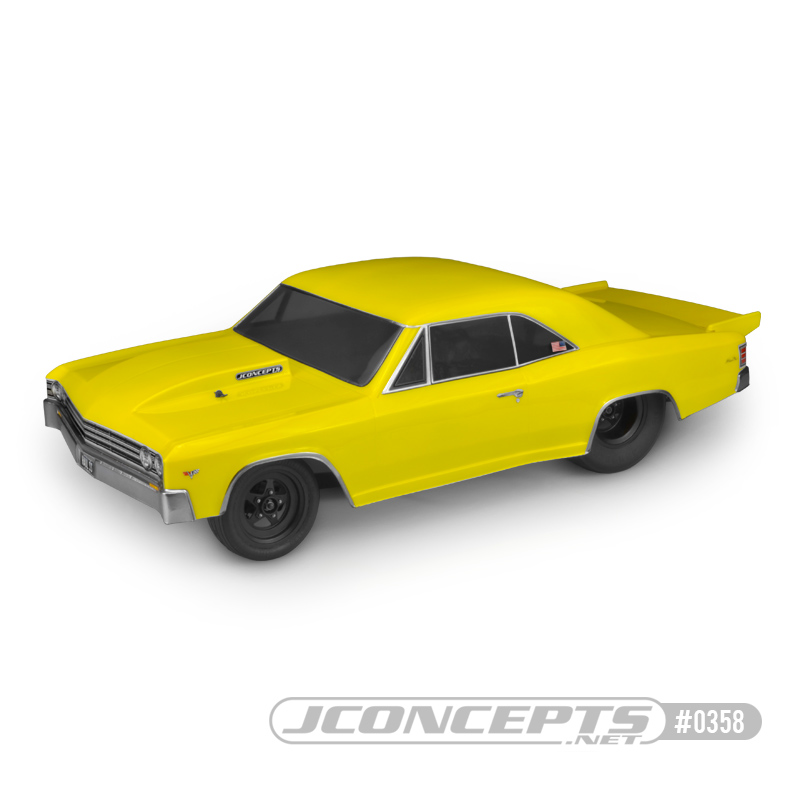 JConcepts 1967 Chevy Chevelle - 10.75" width & 13" wheelbase