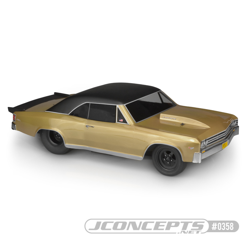 JConcepts 1967 Chevy Chevelle - 10.75" width & 13" wheelbase - Click Image to Close