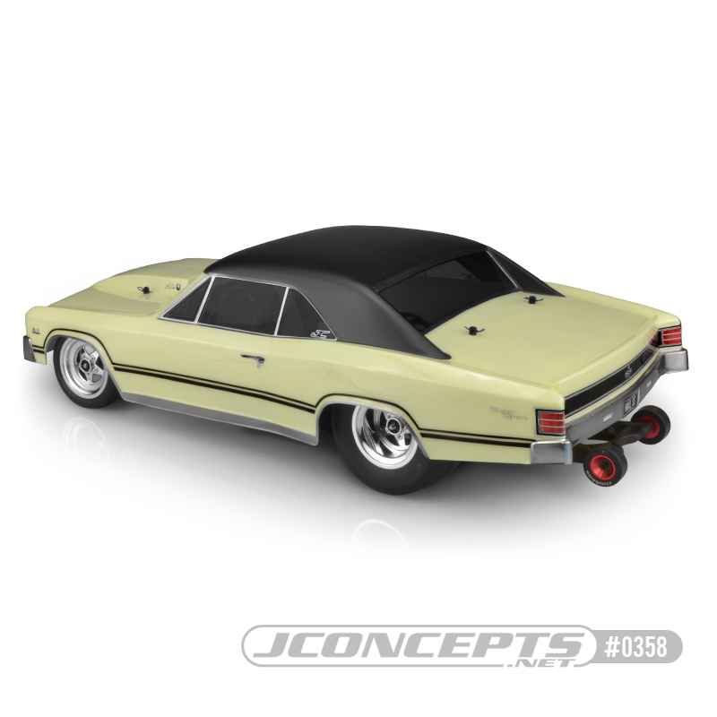 JConcepts 1967 Chevy Chevelle - 10.75" width & 13" wheelbase