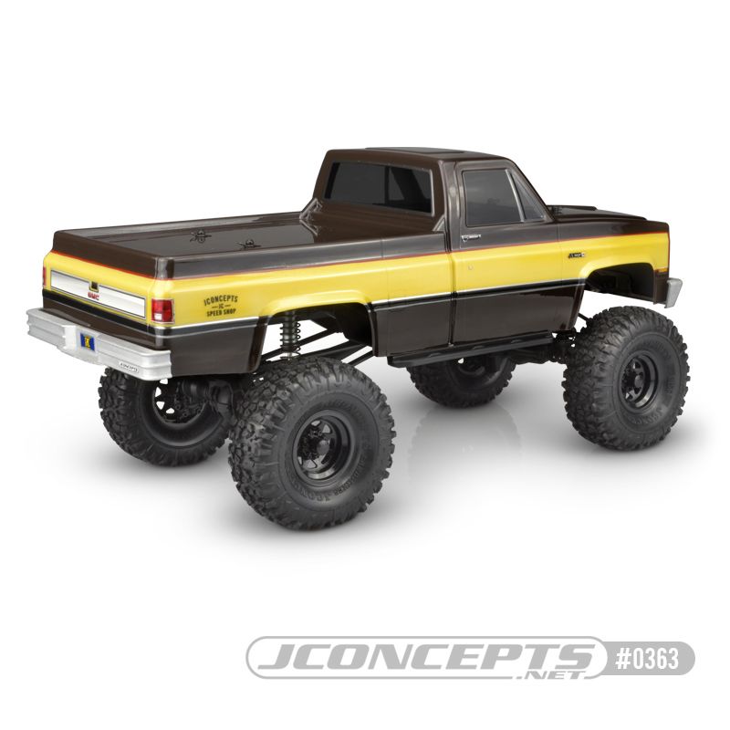 JConcepts 1982 GMC K10 body (Fits - Traxxas TRX-4, Axial, 12.3"