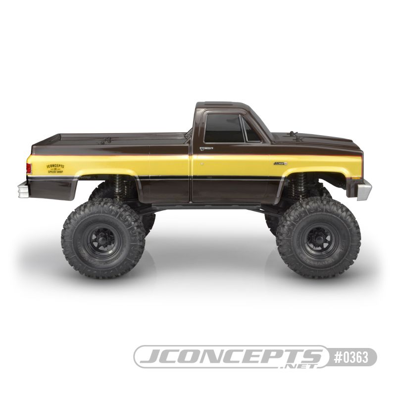 JConcepts 1982 GMC K10 body (Fits - Traxxas TRX-4, Axial, 12.3"