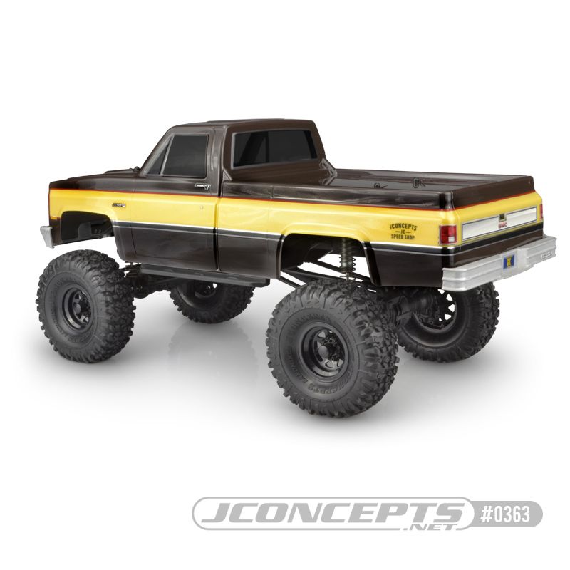 JConcepts 1982 GMC K10 body (Fits - Traxxas TRX-4, Axial, 12.3"