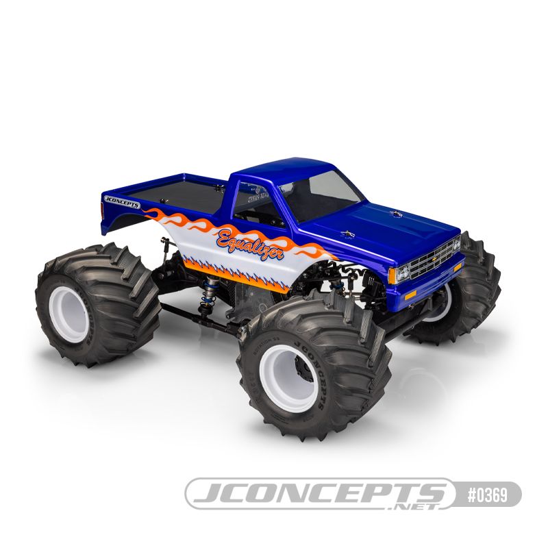 JConcepts 1990 Chevy S10, regular cab MT body, 13.0" wheelbase