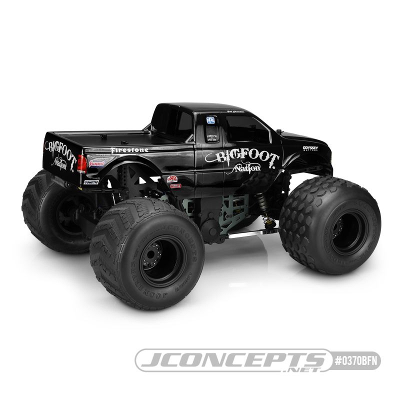 JConcepts 2005 Ford F-250 Super Duty, Bigfoot Nation Body - Click Image to Close