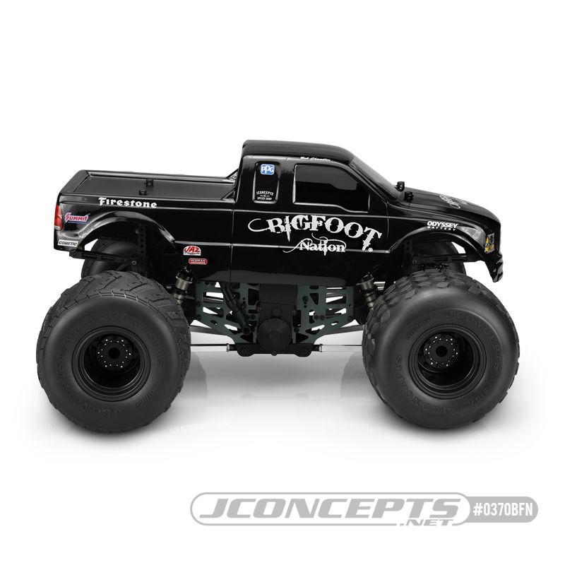 JConcepts 2005 Ford F-250 Super Duty, Bigfoot Nation Body - Click Image to Close