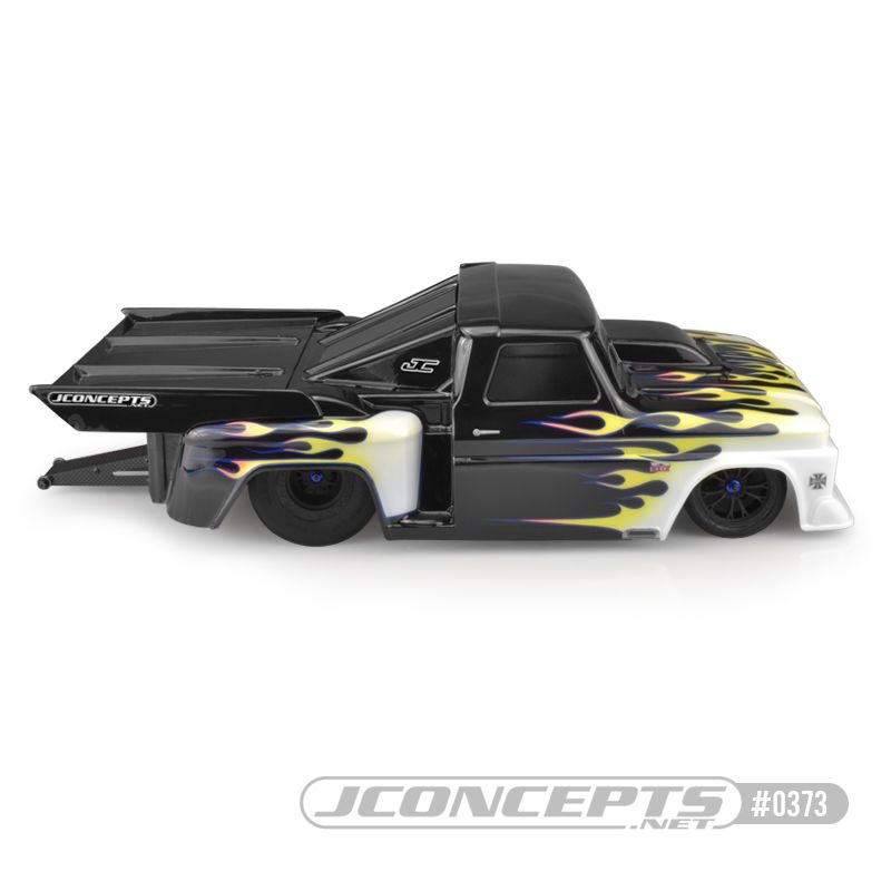 JConcepts 1966 Chevy C10 step-side w/ ultra rear wing (Fits - 1 - Click Image to Close