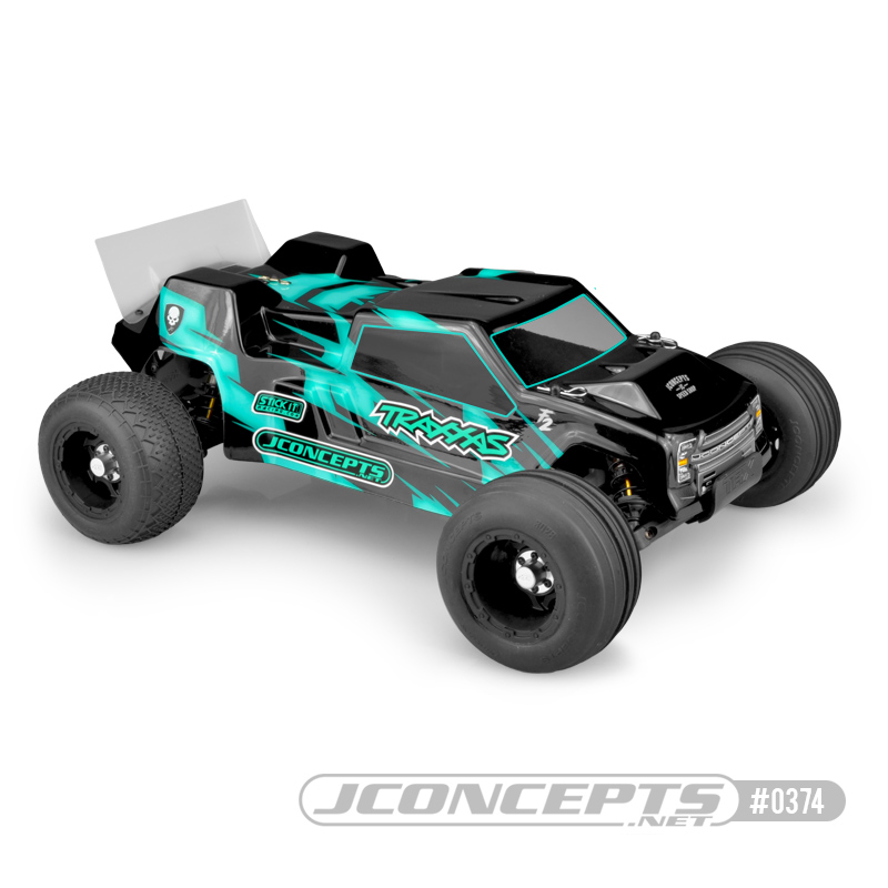 JConcepts F2 - Rustler VXL body w/ rear spoiler - Click Image to Close