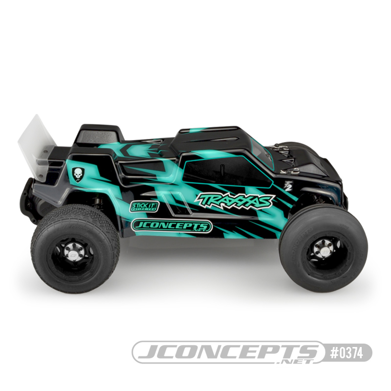 JConcepts F2 - Rustler VXL body w/ rear spoiler