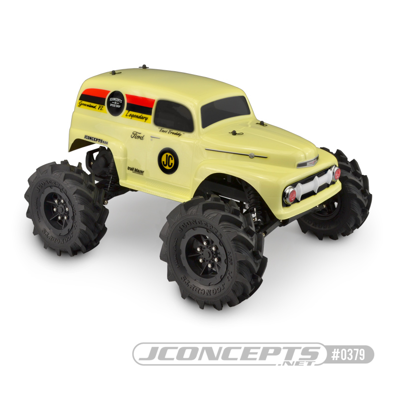 JConcepts 1951 Ford Panel Traxxas Stampede Body "Grandma"