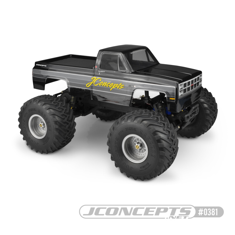 JConcepts 1982 GMC K2500 Traxxas Stampede body - Click Image to Close