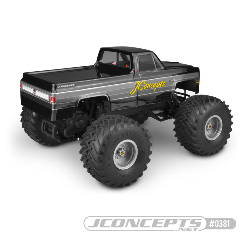 JConcepts 1982 GMC K2500 Traxxas Stampede body - Click Image to Close