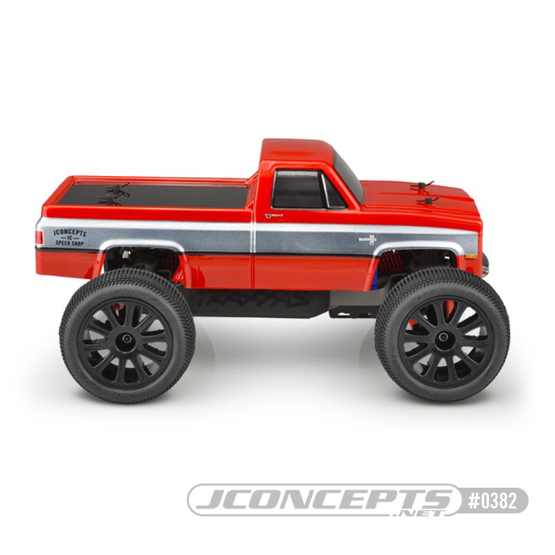 JConcepts 1982 GMC K10 Traxxas 1/16th E-Revo body