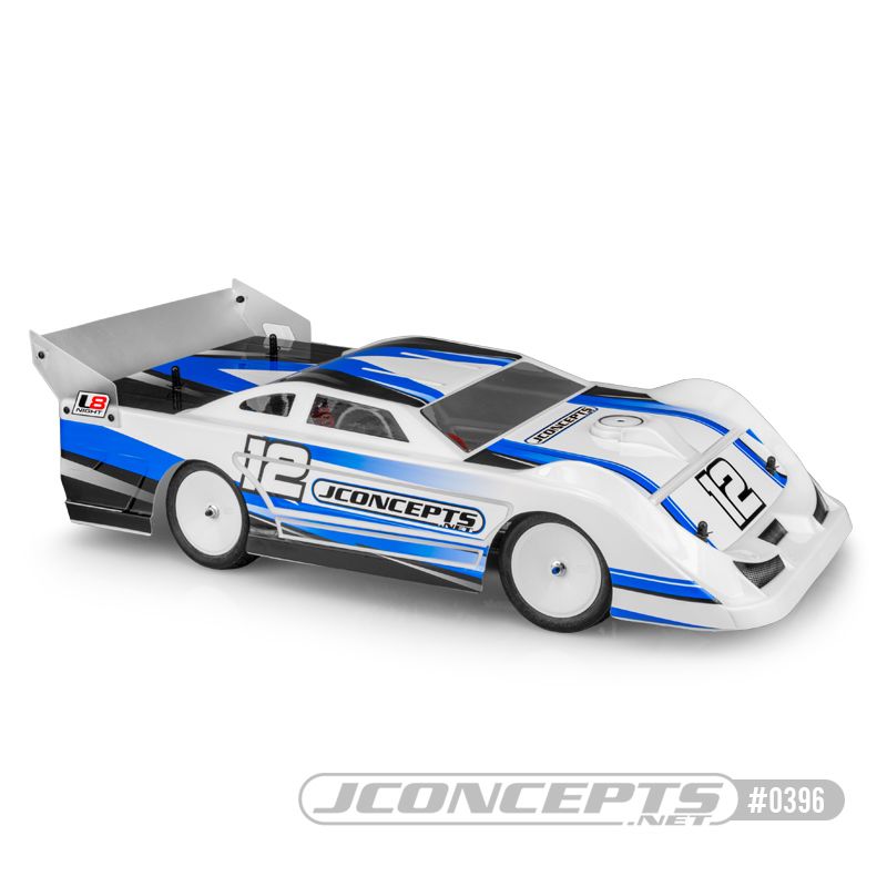 JConcepts L8 night body - 10.25" wide Late Model body - Click Image to Close