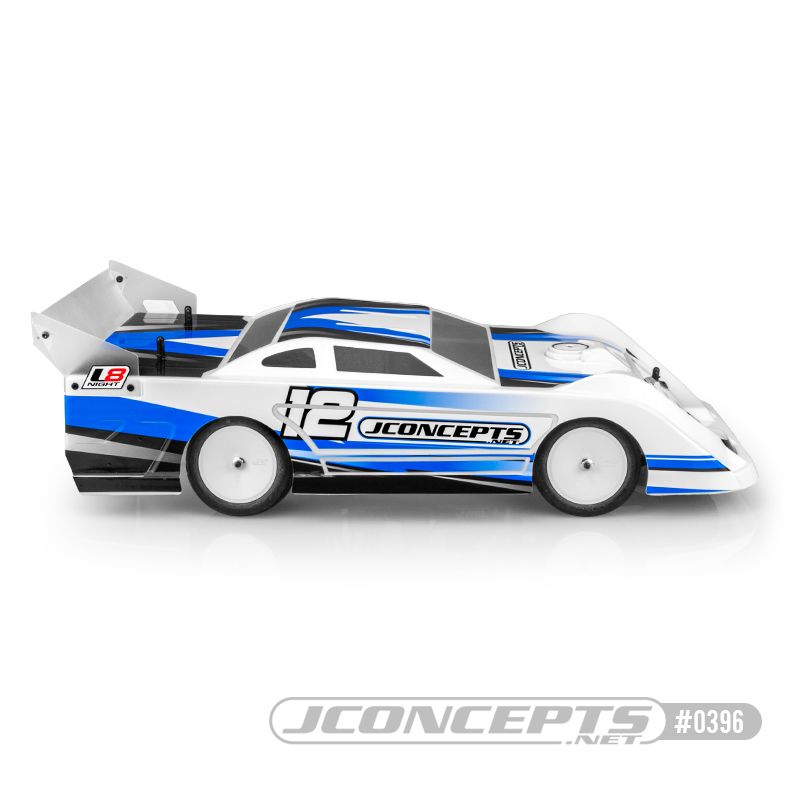 JConcepts L8 night body - 10.25" wide Late Model body - Click Image to Close