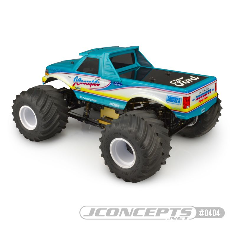 JConcepts 1993 Ford F-250 monster truck body - Click Image to Close