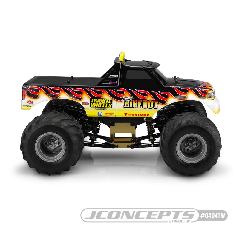 JConcepts 1993 F-250 Monster Truck Bigfoot Tribute Wheels Body