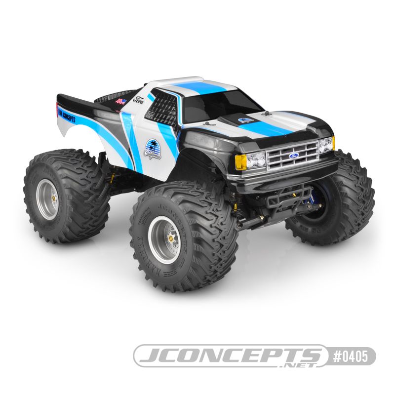 JConcepts 1989 Ford F-150 "California" Traxxas Stampede body - Click Image to Close