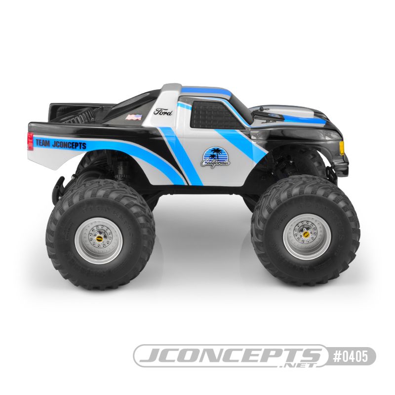 JConcepts 1989 Ford F-150 "California" Traxxas Stampede body - Click Image to Close