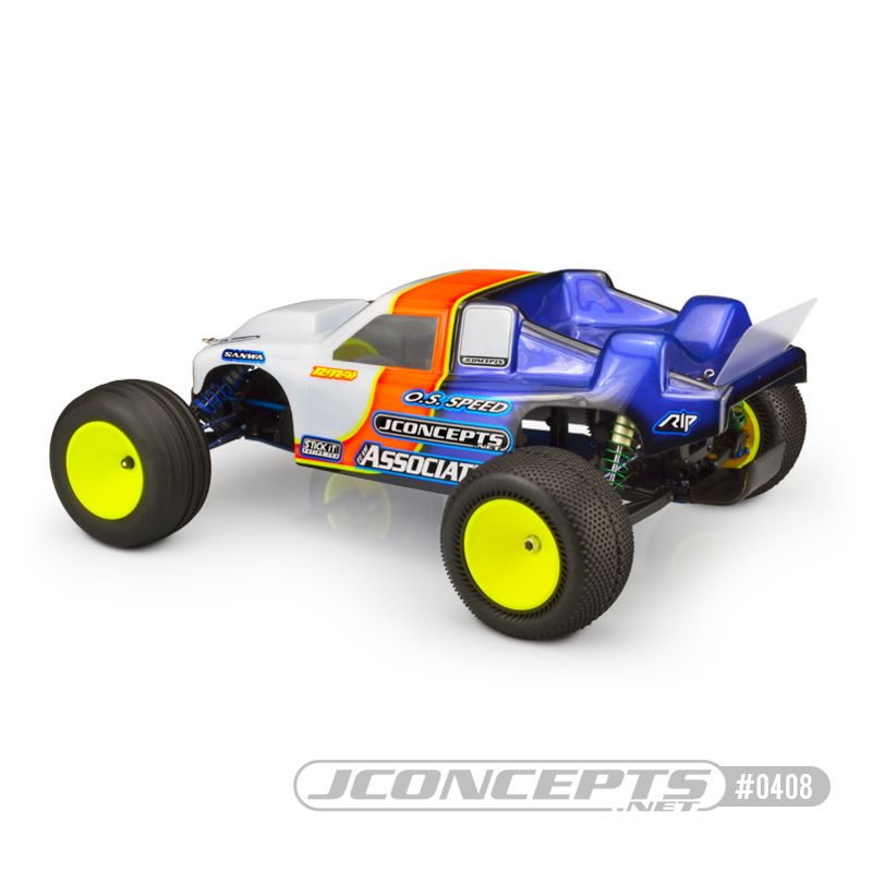 JConcepts Team Associated RC10GT, gas truck II 96 authentic body