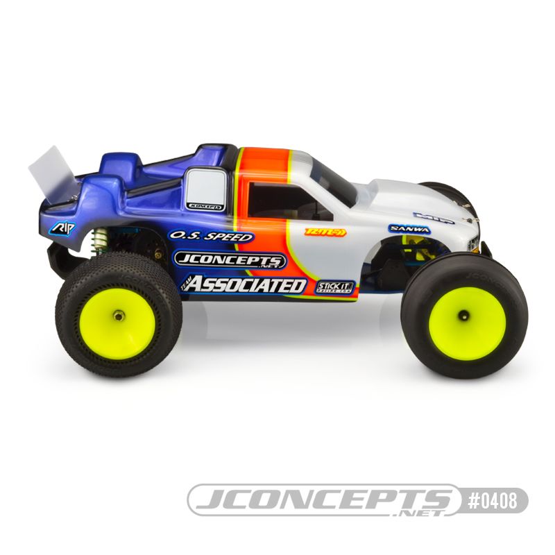 JConcepts Team Associated RC10GT, gas truck II 96 authentic body - Click Image to Close