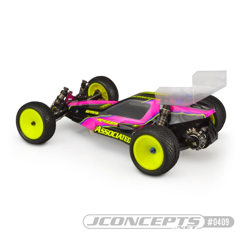 JConcepts Team Associated RC10B2 authentic body (#6133) (Fits - RC10B2 and RC10B3)