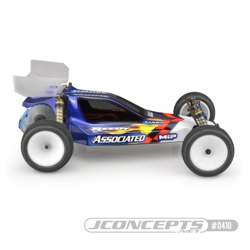 JConcepts Team Associated RC10B3 authentic body w/ 5.5" wing - Click Image to Close