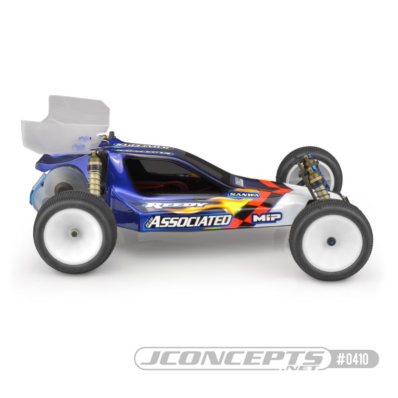 JConcepts Team Associated RC10B3 authentic body w/ 5.5" wing