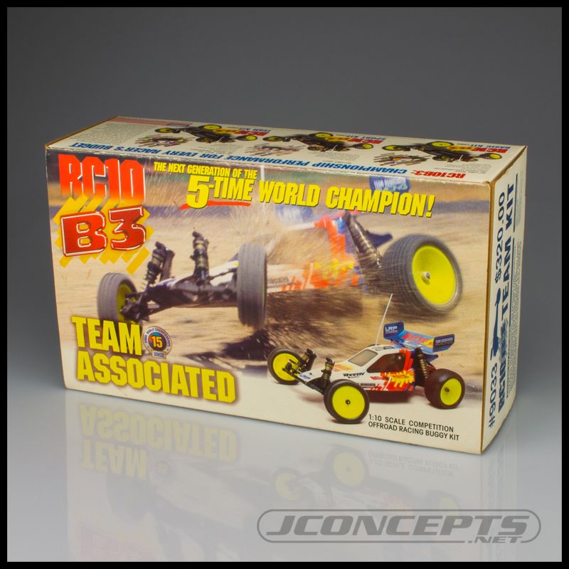 JConcepts Team Associated RC10B3 authentic body w/ 5.5" wing