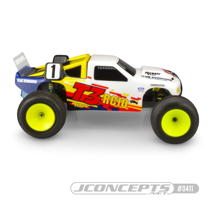 JConcepts Team Associated RC10T3 authentic body (#6139) - Click Image to Close