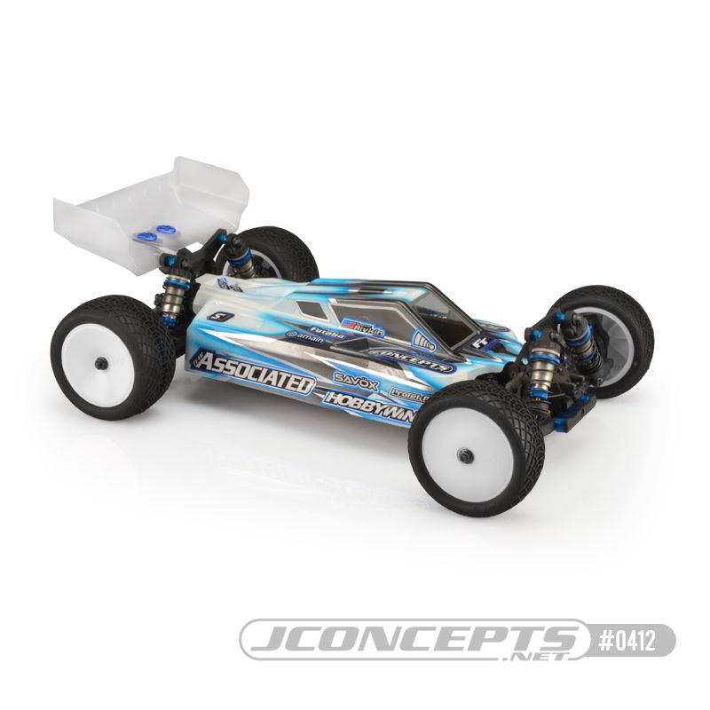 JConcepts S2 - B74.1 | B74.2 body w/ S-Type wing - Light-weight - Click Image to Close