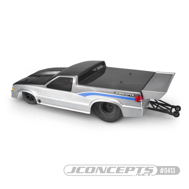 JConcepts 2002 Chevy S10 drag truck, Street Eliminator body - Click Image to Close