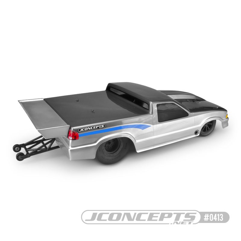 JConcepts 2002 Chevy S10 drag truck, Street Eliminator body - Click Image to Close