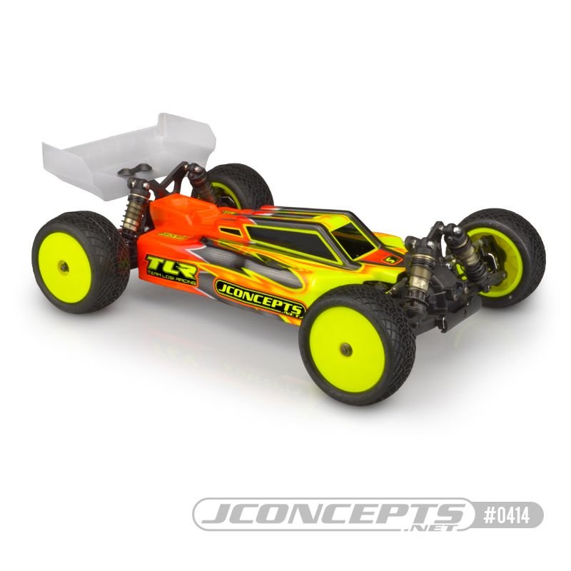 JConcepts F2 - TLR 22X-4 w/ S-Type wing - light-weight - Click Image to Close