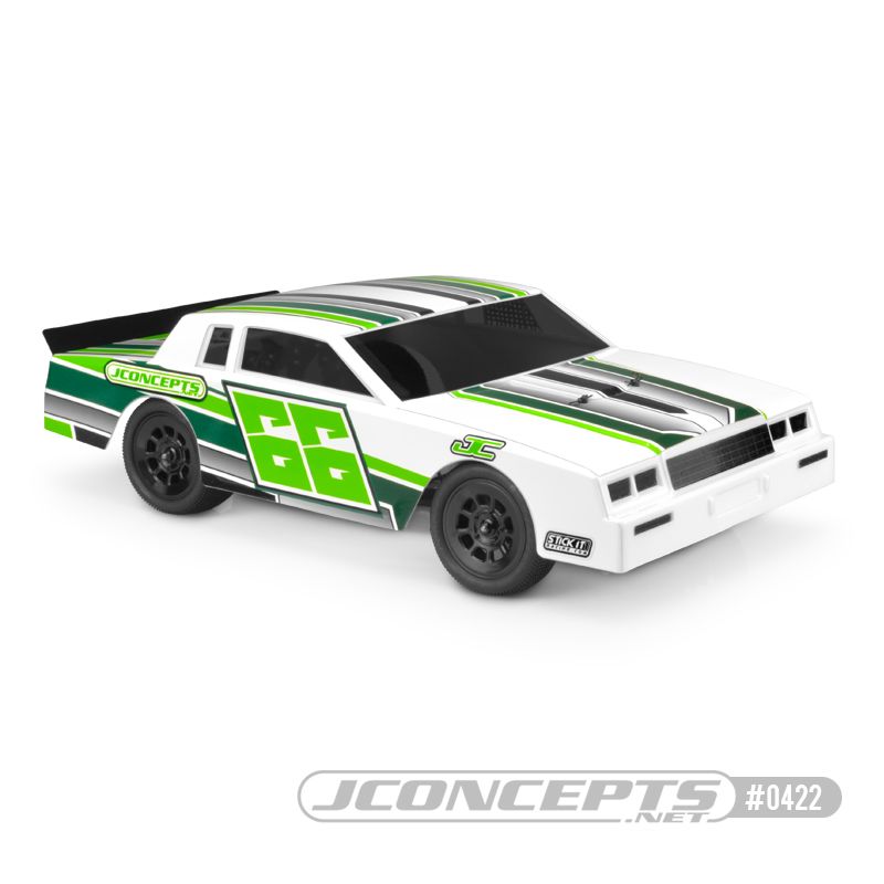 JConcepts 1987 Chevy Monte Carlo Street Stock body Light Weight - Click Image to Close