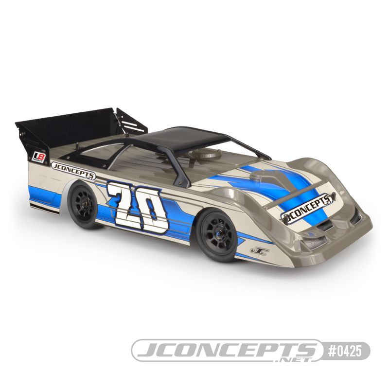 JConcepts L8D - "Decked" 10.25" wide 1/10th Late Model body - Click Image to Close