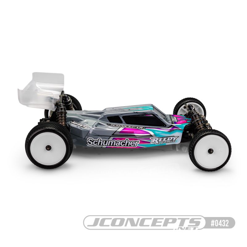 JConcepts S2 - Schumacher LD3 body w/ Carpet | Turf | Dirt wing