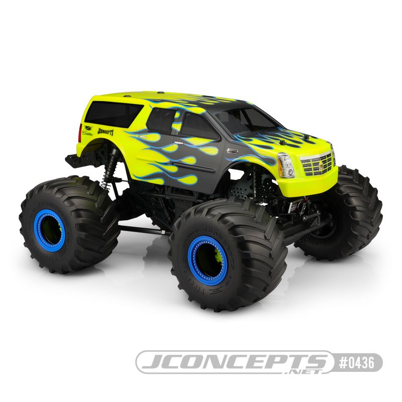 JConcepts 2007 Cadillac Escalade (7" width & 12.5" wheelbase) - Click Image to Close